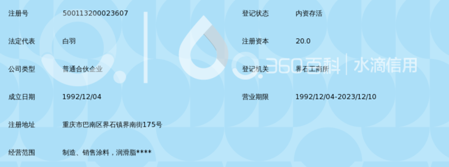重庆通达精细化工厂